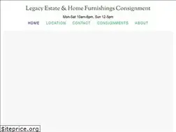 Sites similar to legacyfurnitureconsignment.com