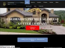 Sites similar to legacygutters.com