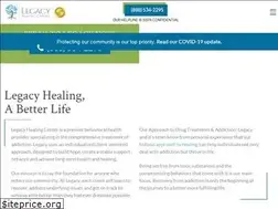 Sites similar to legacyhealing.com