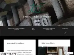 Sites similar to legacyhealthfitness.com