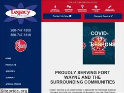 Sites similar to legacyheating.com