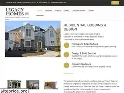 Sites similar to legacyhomesnh.com