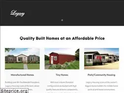 Sites similar to legacyhousingltd.com