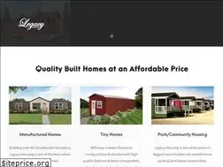 Sites similar to legacyhousingusa.com