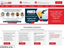 Sites similar to legacyias.com