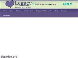Sites similar to legacyinhomecare.com