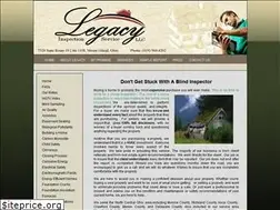 Sites similar to legacyinspectionservice.com