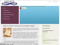 Sites similar to legacyinvestment.net