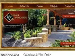 Sites similar to legacylandscapinginc.com