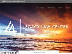 Sites similar to legacylawcenter.com