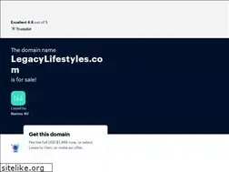 Sites similar to legacylifestyles.com