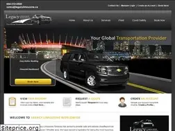 Sites similar to legacylimousine.ca