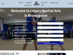 Sites similar to legacymartialarts.co.uk