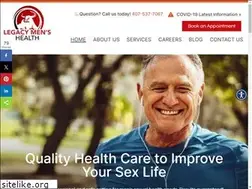 Sites similar to legacymenshealth.com
