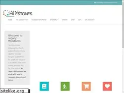 Sites similar to legacymilestones.com