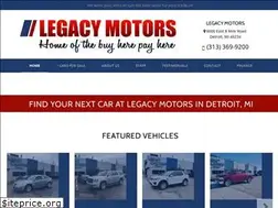 Sites similar to legacymotorsdetroit.net