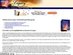 Sites similar to legacynederlands.com