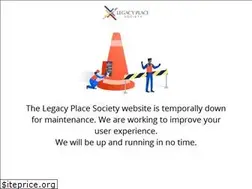 Sites similar to legacyplacesociety.com