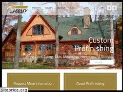 Sites similar to legacyprefinishing.com