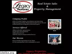 Sites similar to legacyproperties.net