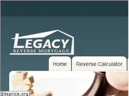Sites similar to legacyreversemortgage.com