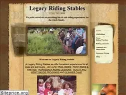Sites similar to legacyridingstables.com