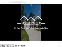 Sites similar to legacyroofingco.com