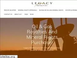 Sites similar to legacyroyalties.com