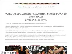 Sites similar to legacysportsbarbershop.com