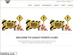 Sites similar to legacysportsclub.com
