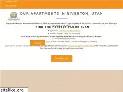 Sites similar to legacyspringsapts.com