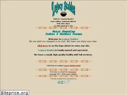Sites similar to legacystables.com