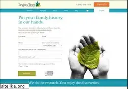 Sites similar to legacytree.com