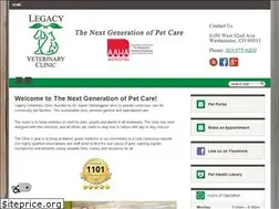 Sites similar to legacyvetclinic.com