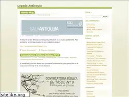 Sites similar to legadoantioquia.wordpress.com