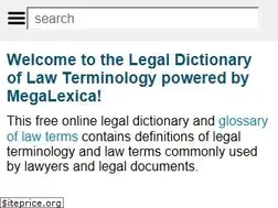 Sites similar to legal-dictionary.org