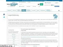 Sites similar to legal-dictionary.thefreedictionary.com
