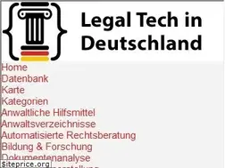 Sites similar to legal-tech-in-deutschland.de