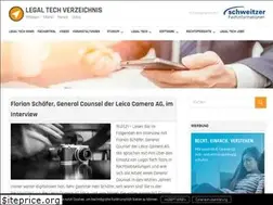 Sites similar to legal-tech-verzeichnis.de