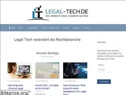 Sites similar to legal-tech.de