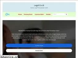 Sites similar to legal.co.id