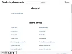 Sites similar to legal.yandex.com