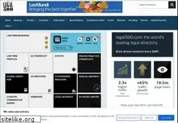 Sites similar to legal500.com