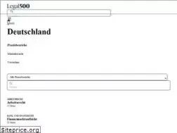 Sites similar to legal500.de