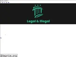 Sites similar to legalandillegal.com