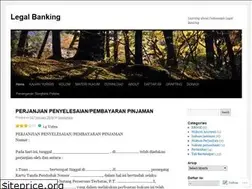 Sites similar to legalbanking.wordpress.com