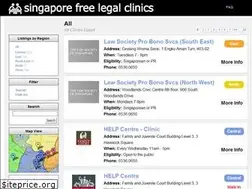 Sites similar to legalclinics.sg