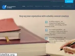 Sites similar to legalcontentauthors.com