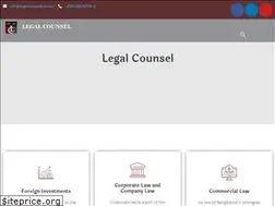 Sites similar to legalcounselbd.com
