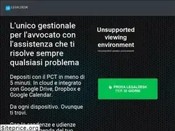 Sites similar to legaldesk.it
